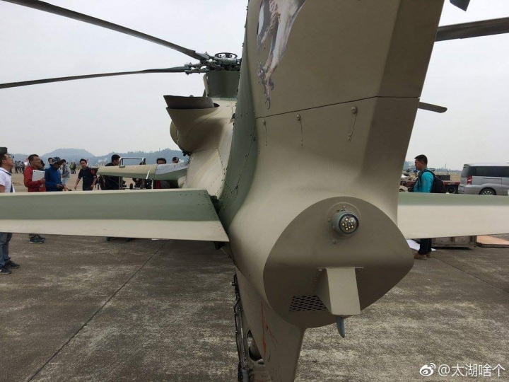 武直10-ME在珠海航展公開展示