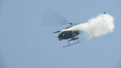 航空工业AV500W无人直升机靶试成功！