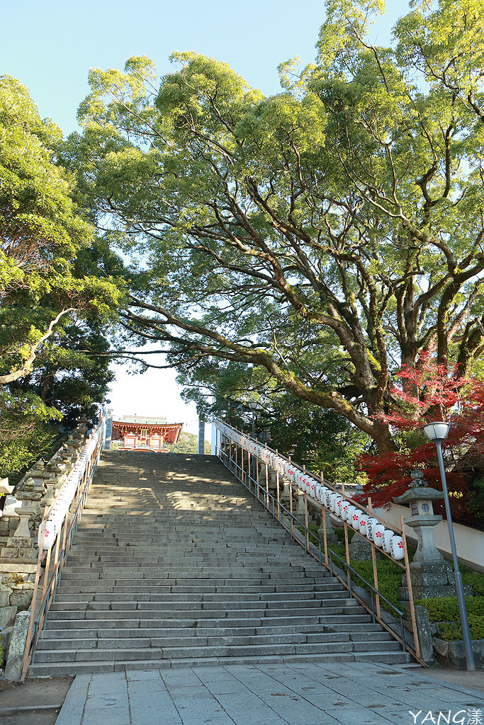 【山口】防府天滿宮、毛利氏庭園散策賞紅葉