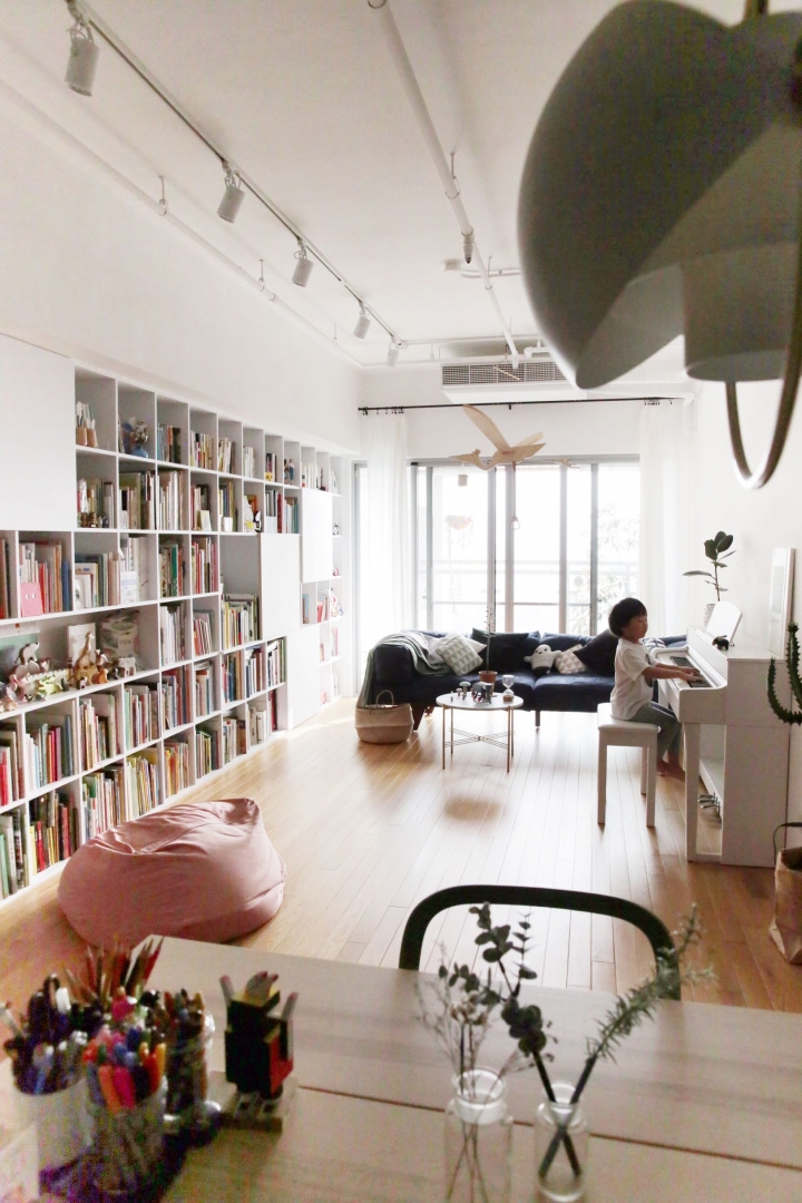 ＊開箱＊入住一年仍令人每天怦然心動的圖書館之家