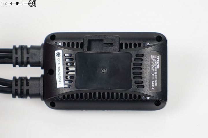6G AR鍍膜鏡頭搭載 Polaroid MS276WG 雙鏡行車記錄器測試