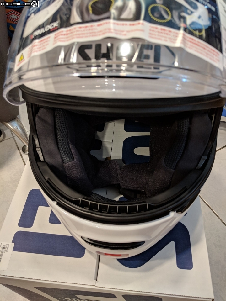 Shoei Neotec 2 white color 白色可樂帽開箱