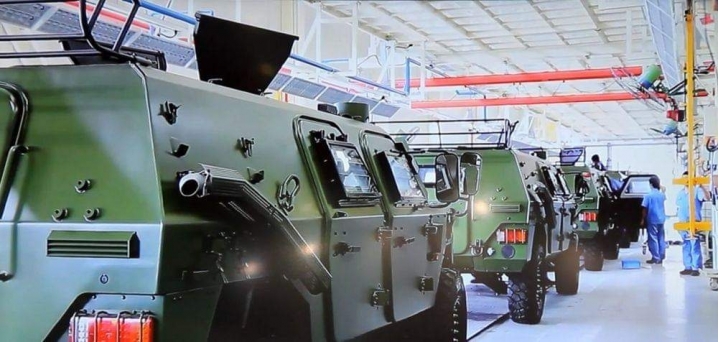 東風軍用汽車生產線