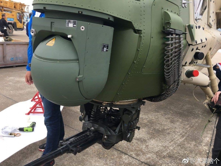 武直10-ME在珠海航展公開展示