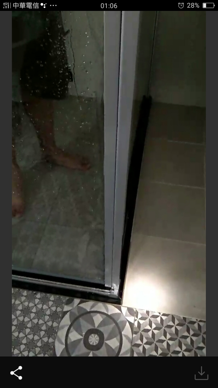 驗屋完空心磚和滲水問題..