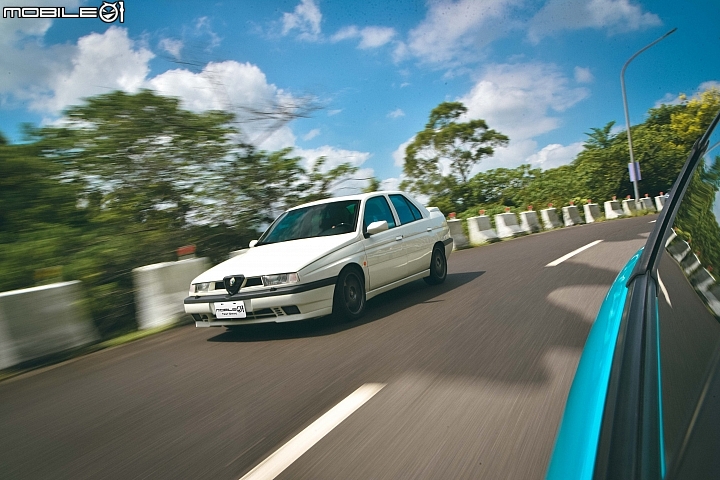 Alfa Romeo 155/156/159/Giulia四代齊聚 一場義無反顧的愛