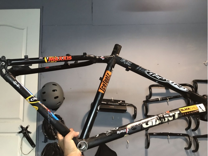舊車新玩Giant iguana 登山車改公路化