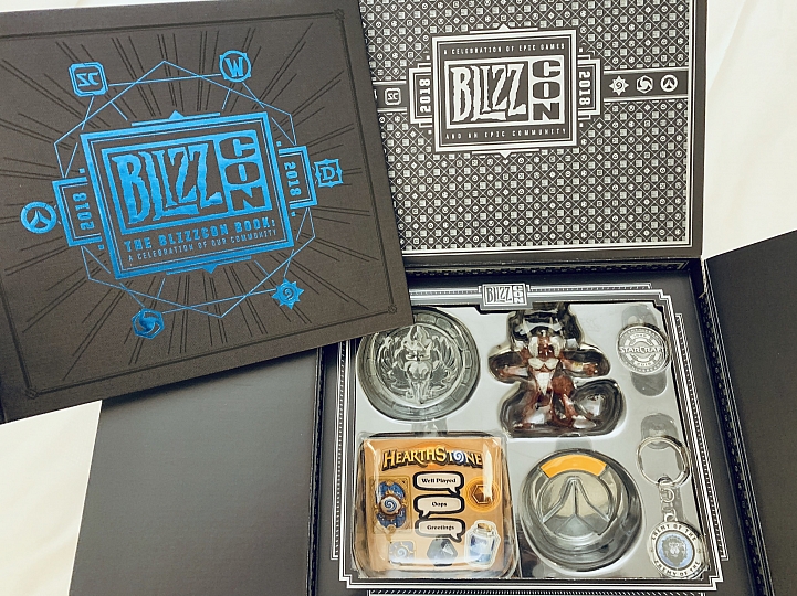 【Bz18】抵達BlizzCon 2018會場！領到福袋來開箱～