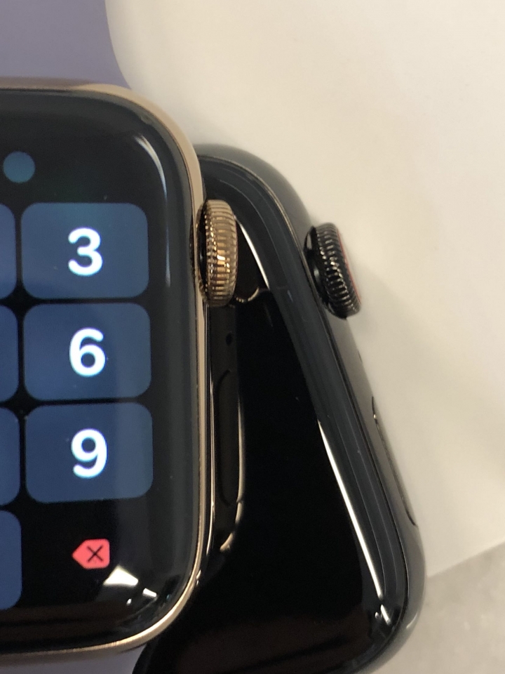 Apple watch S4 錶冠 特別凸出？