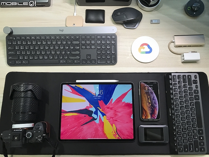 [深度文]全面提升的iPad Pro 12.9 3代，Type-C新接孔擴充性測試。