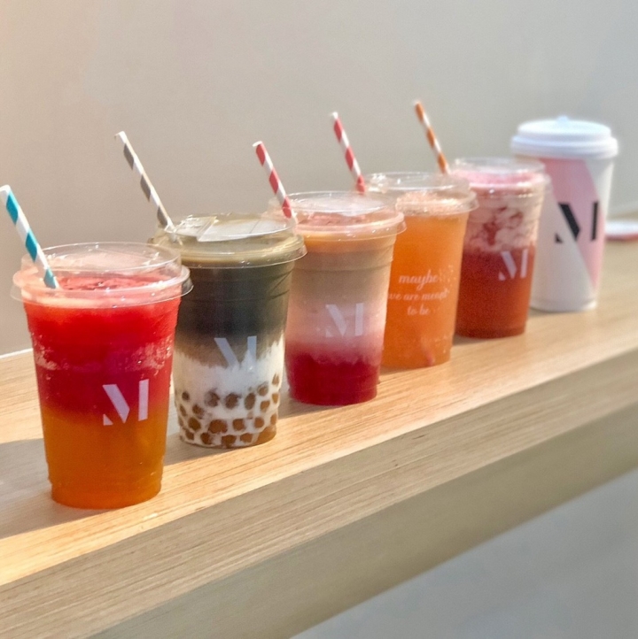 【MAYBE時尚水果飲品】台北東區最美的飲料