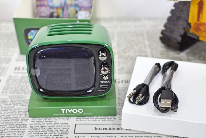 [藍牙喇叭]2018最好玩的數位產品--DIVOOM TIVOO  好聽好看又好玩的藍牙喇叭