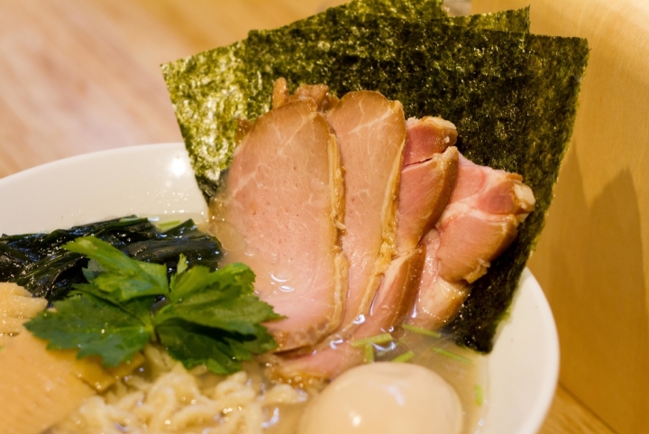 【美食。食記】東京 淺草藏前 透明厚實的貝塩拉麵 拉麵改 らーめん改 拉麵 沾麵 煮干 干貝 推薦