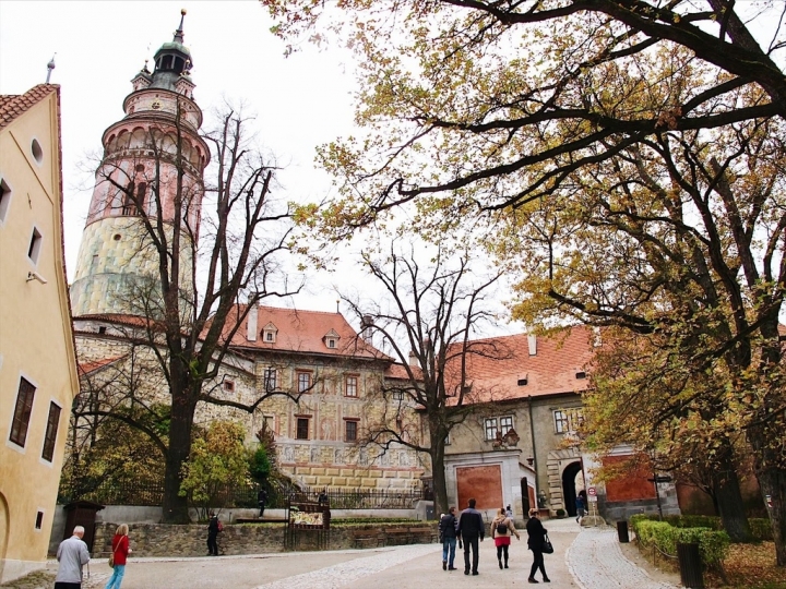 【Cesky Krumlov．走跳】漫遊捷克中世紀童話小鎮-庫倫洛夫城堡與彩繪塔