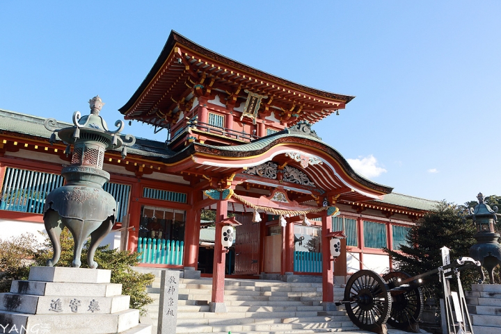 【山口】防府天滿宮、毛利氏庭園散策賞紅葉