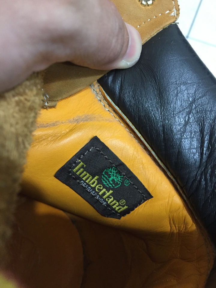 驗鞋 timberland 黃靴