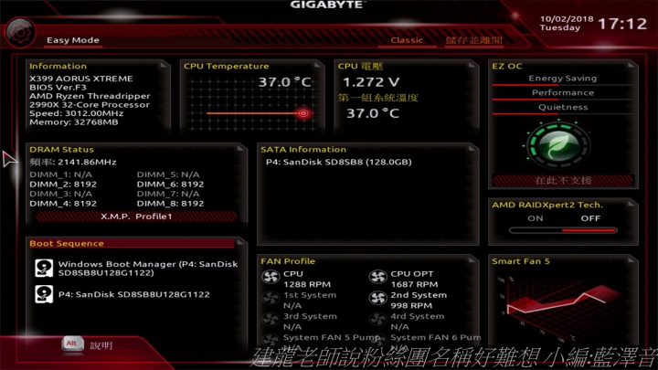 翱翔於天際的農企神鷹 GIGABYTE X399 AORUS XTREME