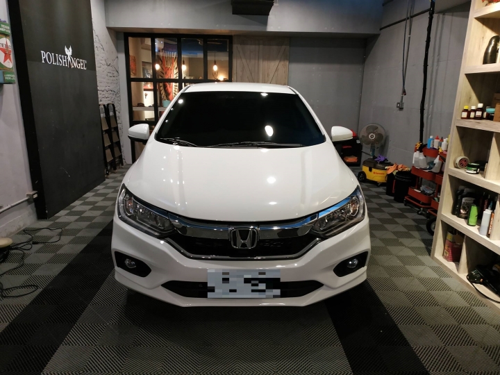 HONDA CITY 交新車使用 石英鍍膜 小分享~