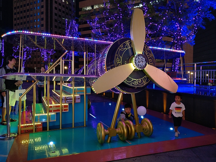 htc U12+最強夜拍 台北聖誕夜景