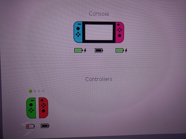 Joy con 無法充電