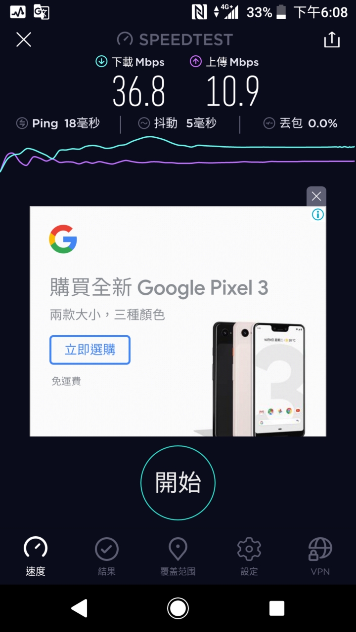 中華網速……