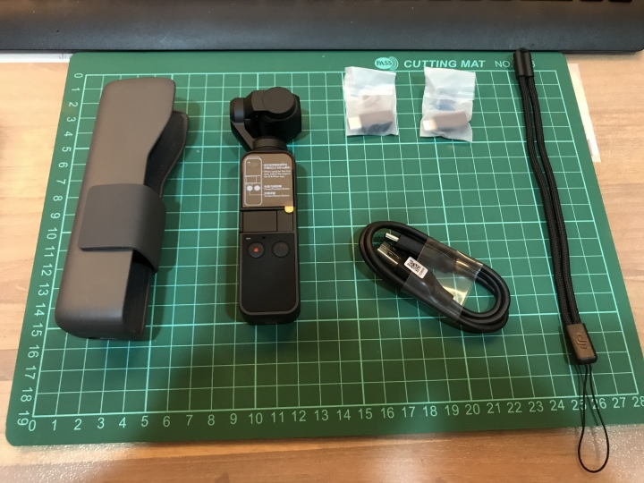 Osmo Pocket 超簡易開箱+微使用心得