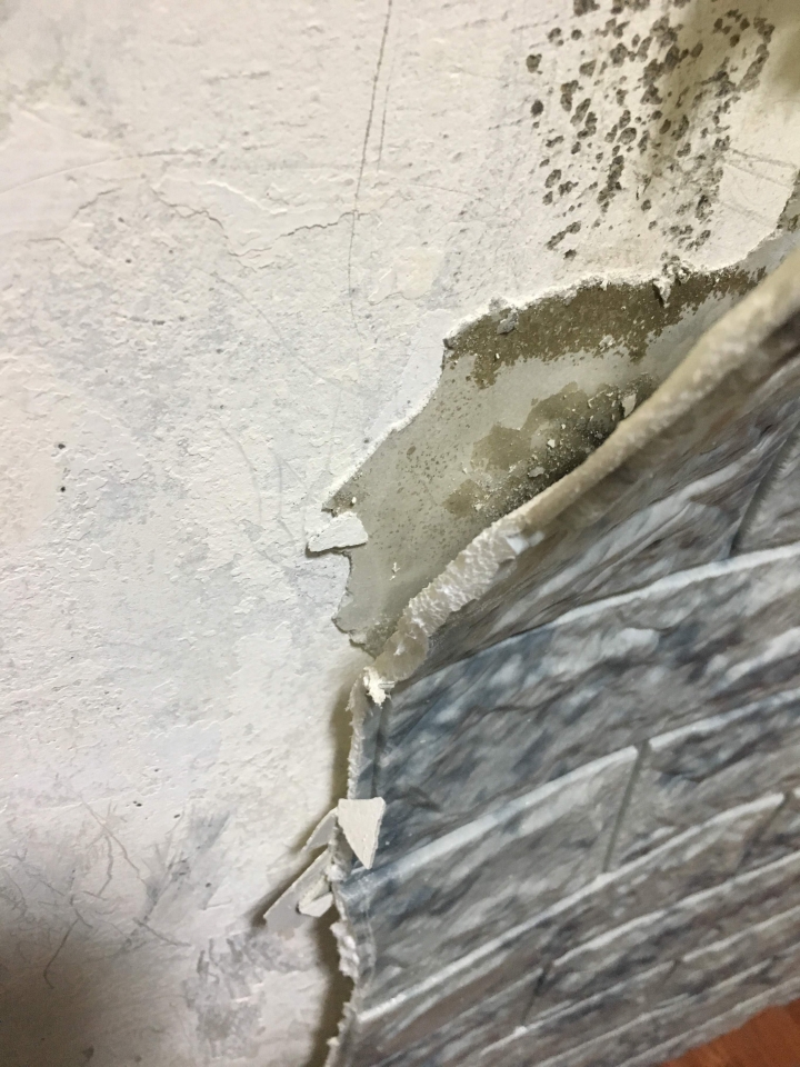 老屋外牆漏水濕氣求救