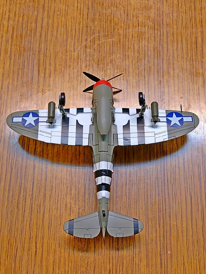 模型開箱 二次大戰傑作機[47]:共和 P-47 雷霆