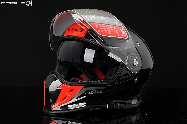 JUST 1 Helmets J34 DUAL 義大利鳥帽開箱 硬派風格不容忽視