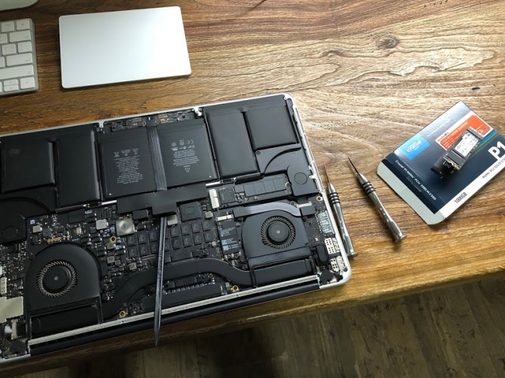macbook pro 15 , 2015 升級SSD後再利用