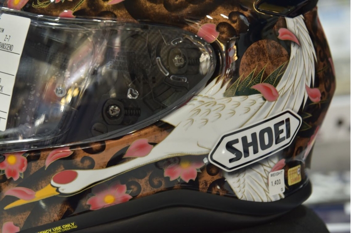 Shoei Z7 丹頂鶴開箱