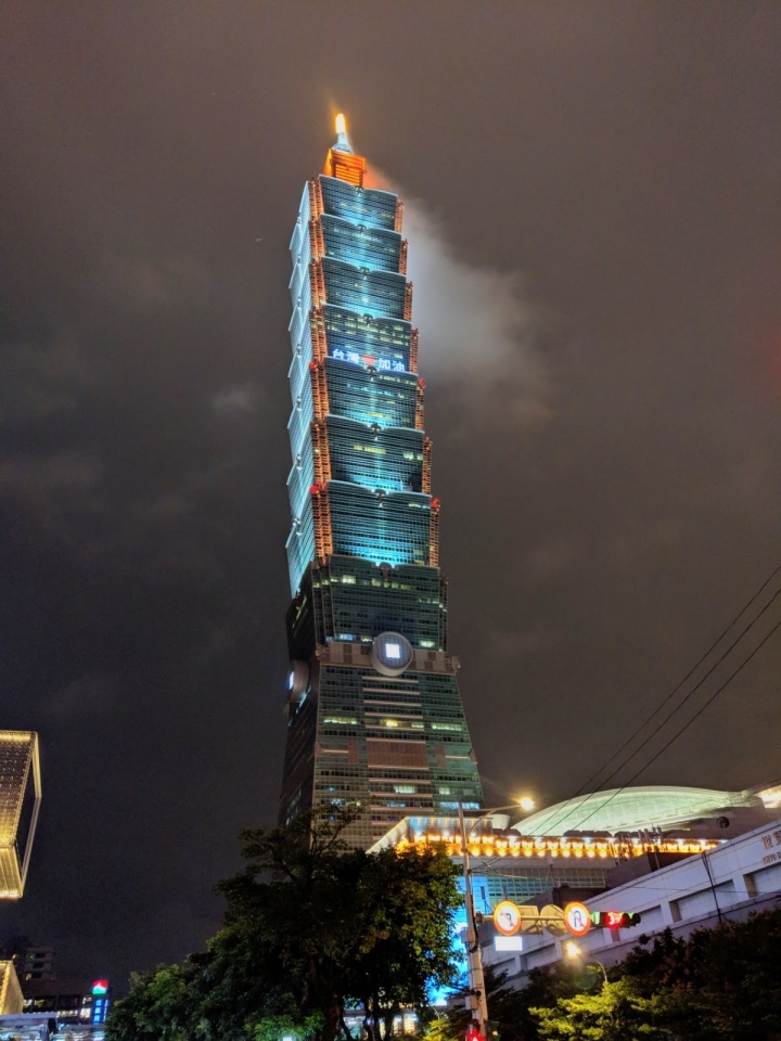 Nova 3升級後的夜景拍照