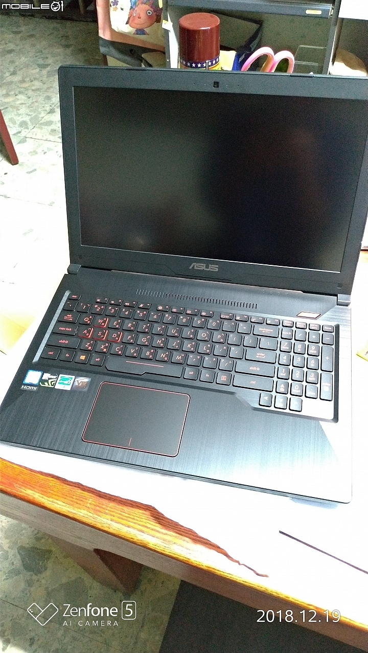 ASUS FX503VM GTX1060雙碟電競筆電開箱