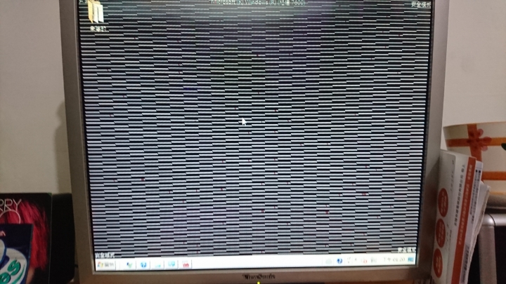 有關顯卡故障
