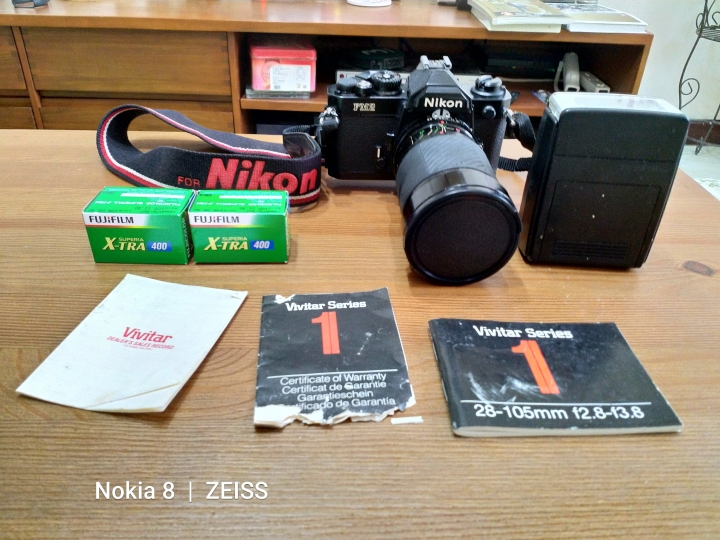 家人留下一台Nikon FM 2