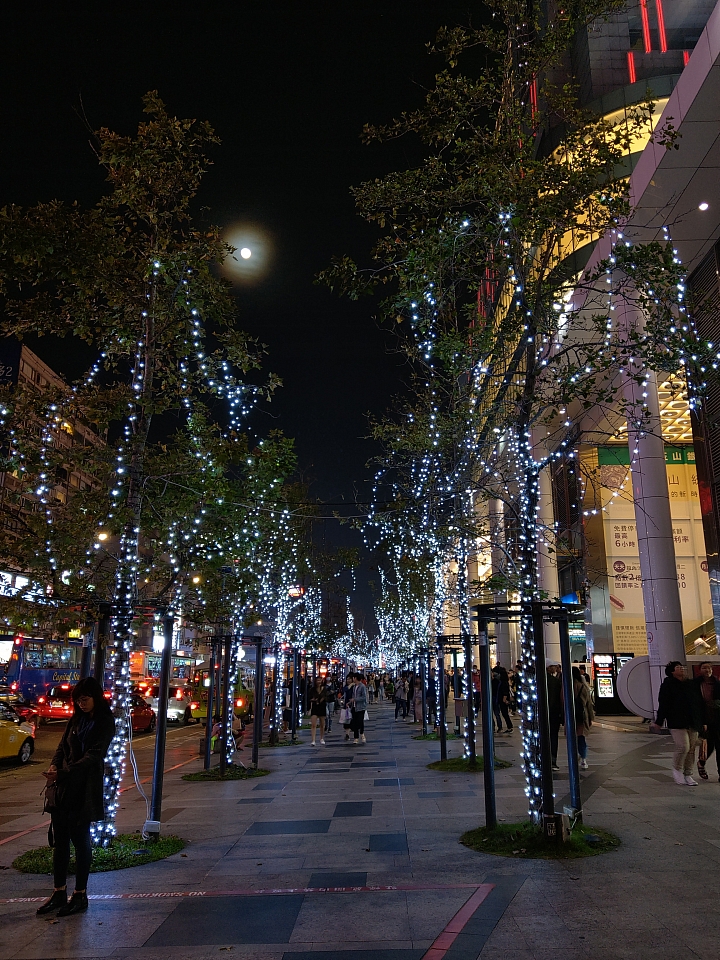 htc U12+最強夜拍 台北聖誕夜景