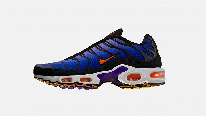 難忘的漸層藝術  Nike Air Max Plus經典強勢回歸