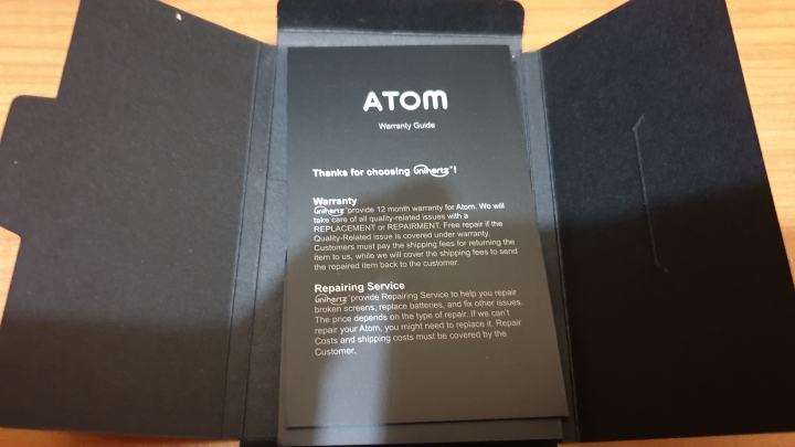 [開箱][圖多] Unihertz ATOM 簡單開箱＆使用心得