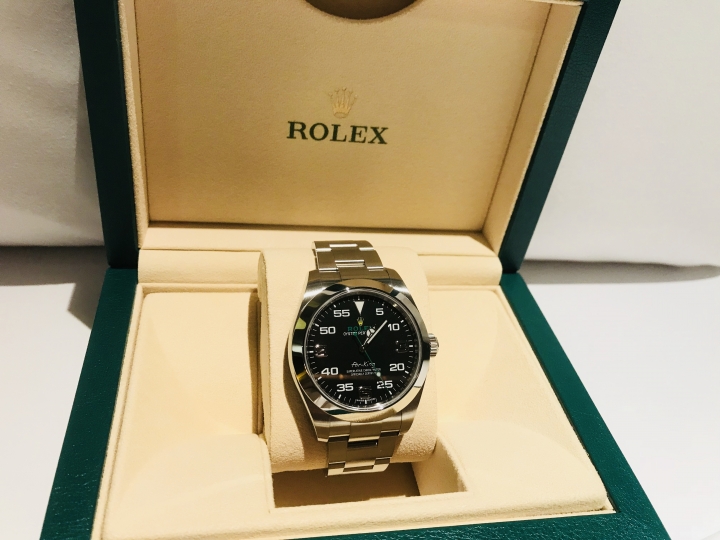 花東巧遇空中霸王 ROLEX Air King