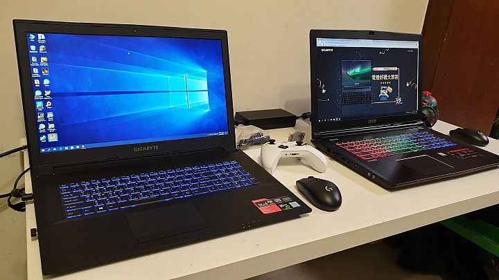 技嘉Sabre 17-K8 17.3吋GTX1050Ti 電競筆電開箱