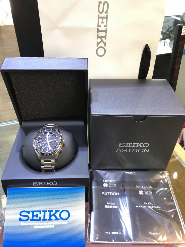 [開箱] Seiko astron gps 8x22 see109j1