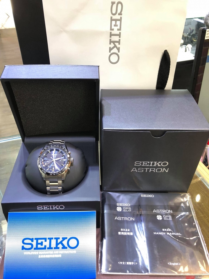 開箱] Seiko astron gps 8x22 see109j1 - Mobile01