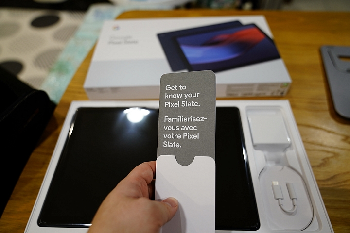 [初步開箱]Pixel Slate i7 16G 256G版，無鍵盤