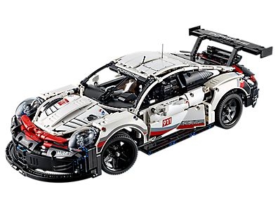 Lego Technic–Porsche 911 RSR 簡單小開箱，同場加映BMW R 1200 GS