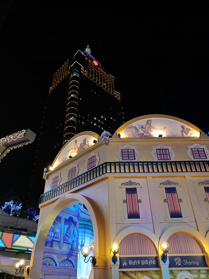htc U12+最強夜拍 台北聖誕夜景