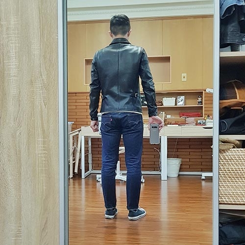 【開箱】Y'2 Leather Single Rider 直拉翻領騎士皮衣 SR-42