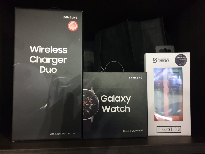 Samsung galaxy watch簡單開箱