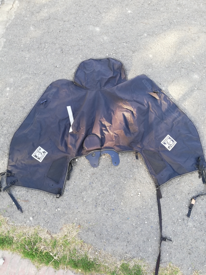[開舊箱文]Tucano Urbano leg cover 冬天機車戰袍