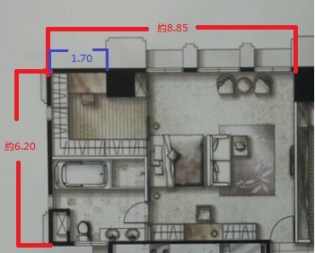 全主臥或2套房
