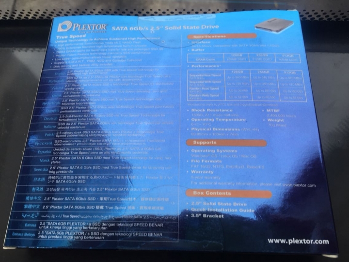 浦科特 PLEXTOR M5 Pro Xtreme 128GB SSD